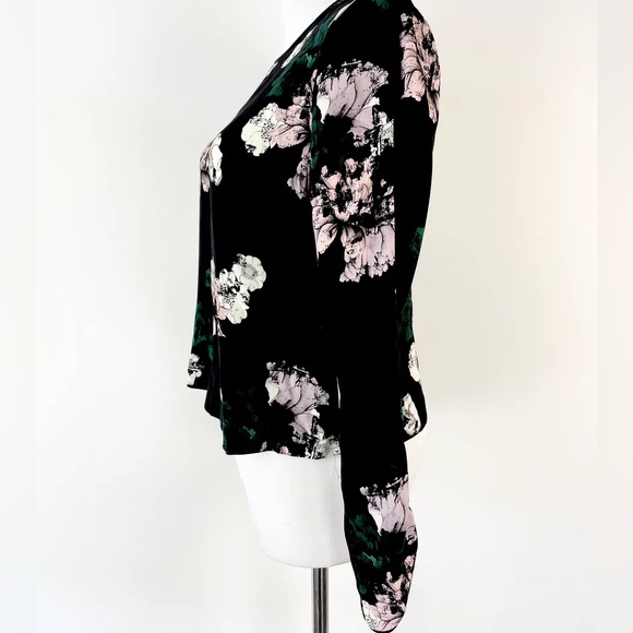 A.L.C Floral Silk Blouse - Picture 4 of 7